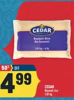 Marché Adonis CEDAR Basmati rice offer