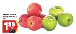 Marché Adonis GRANNY SMITH OR CRIPPS PINK APPLES offer