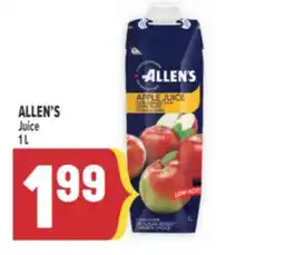 Marché Adonis ALLEN'S Juice offer