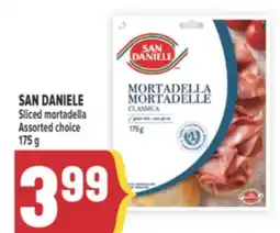Marché Adonis SAN DANIELE Sliced mortadella Assorted choice offer