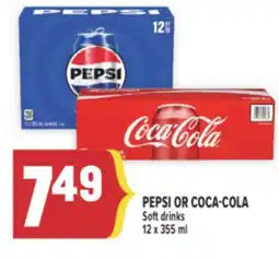 Marché Adonis PEPSI OR COCA-COLA offer