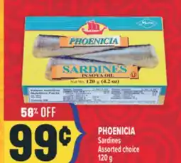 Marché Adonis PHOENICIA Sardines Assorted choice offer