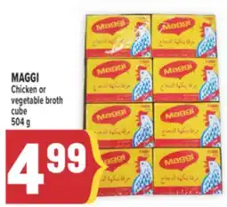 Marché Adonis MAGGI Chicken or vegetable broth cube offer