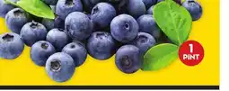 Giant Tiger 1 pint blueberries offer