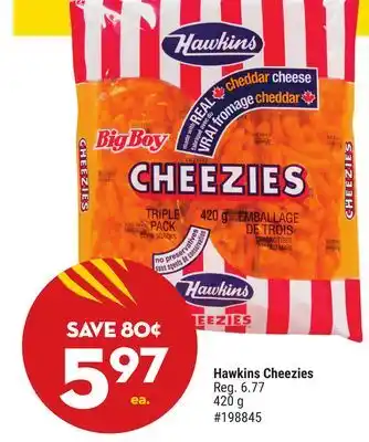 Giant Tiger Hawkins Cheezies offer