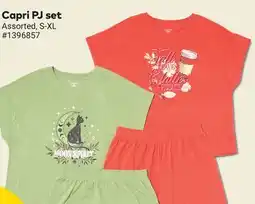 Giant Tiger Capri PJ set offer