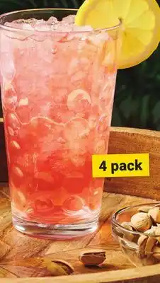 Giant Tiger 4 pack glasses offer
