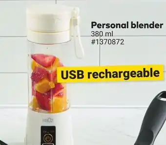 Giant Tiger Personal blender offer