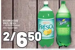 Metro BOISSON GAZEUSE SPRITE, FRESCA | SPRITE, FRESCA SOFT DRINK offer