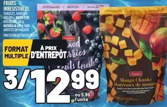 Metro FRUITS IRRESISTIBLES | IRRESISTIBLES FROZEN FRUITS offer