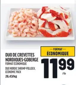 Metro DUO DE CREVETTES NORDIQUES-GOBERGE | DUO NORDIC SHRIMP-POLLOCK offer