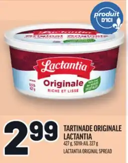 Metro TARTINADE ORIGINALE LACTANTIA | LACTANTIA ORIGINAL SPREAD offer