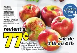 Metro POMMES CORTLAND | APPLES offer