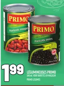 Metro LÉGUMINEUSES PRIMO | PRIMO LEGUMES offer