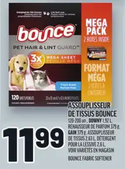 Metro ASSOUPLISSEUR DE TISSUS BOUNCE | BOUNCE FABRIC SOFTENER offer