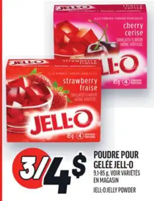 Metro POUDRE POUR GELÉE JELL-O | JELL-O JELLY POWDER offer