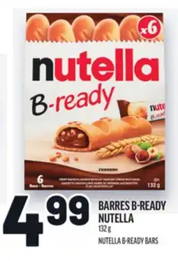 Metro BARRES B-READY NUTELLA | NUTELLA B-READY BARS offer