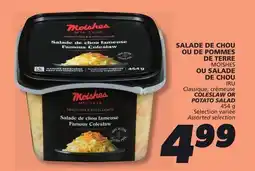 IGA MOISHES COLESLAW OR POTATO SALAD offer