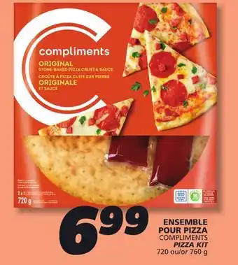 IGA COMPLIMENTS PIZZA KIT offer