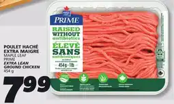 IGA MAPLE LEAF PRIME EXTRA LEAN GROUND CHICKEN offer