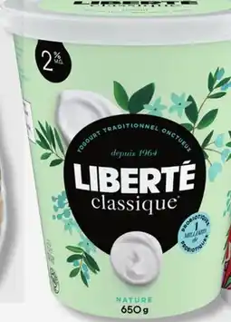 IGA LIBERTÉ CLASSIQUE YOGURT offer