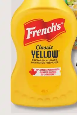 IGA FRENCH'S PREPARED MUSTARD offer