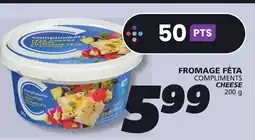 IGA COMPLIMENTS CHEESE offer