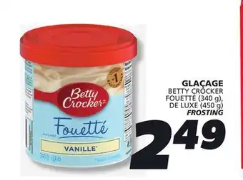 IGA BETTY CROCKER FOUETTÉ FROSTING offer