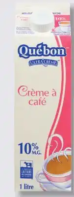 IGA QUÉBON ULTRA'CRÈME 10% M.G. CREAM offer