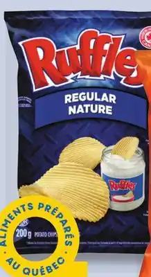 IGA RUFFLES SNACKS OR CHIPS offer