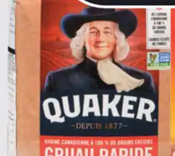 IGA QUAKER INSTANT OATMEAL offer