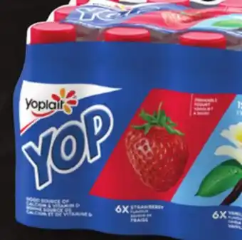 IGA YOPLAIT DRINKABLE YOGURT offer