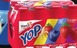 IGA YOPLAIT YOP DRINKABLE YOGURT offer
