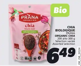 IGA PRANA ORGANIC CHIA offer