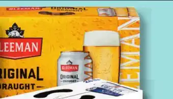 IGA SLEEMAN ORIGINAL DRAUGHT BEER offer