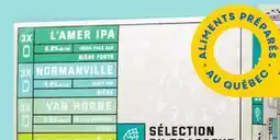 IGA BRASSEUR DE MONTRÉAL BEER offer
