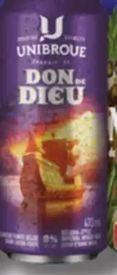 IGA BIÈRE UNIBROUE offer