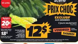 IGA PEACHES AND CREAM CORN ON THE COB BAG offer