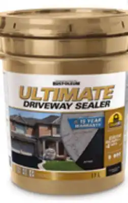 Canadian Tire Rust-Oleum Ultimate Driveway Sealer, 17L offer