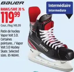 Canadian Tire Bauer Vapor Volt 3.0 Hockey offer