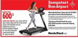 Canadian Tire NordicTrack EXP 10i Foldable Treadmill offer