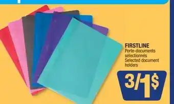 Jean Coutu FIRSTLINE Selected document holders offer