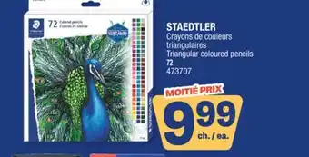 Jean Coutu STAEDTLER Triangular coloured pencils offer