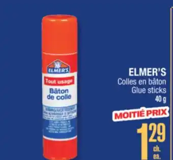Jean Coutu ELMER'S Glue sticks offer