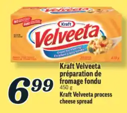Marché Richelieu KRAFT VELVEETA PRÉPARATION DE FROMAGE FONDU | KRAFT VELVEETA PROCESS CHEESE SPREAD offer