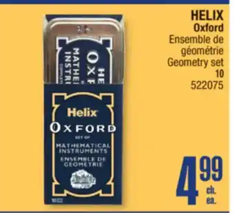 Jean Coutu HELIX Oxford Geometry set offer