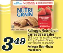 Marché Richelieu Kellogg's Nutri-Grain barres de céréales | Kellogg's Nutri-Grain cereal bars offer