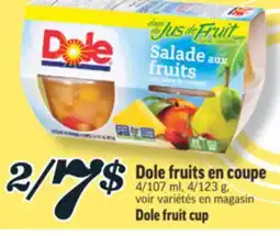 Marché Richelieu DOLE FRUITS EN COUPE | DOLE FRUIT CUP offer