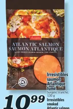 Marché Richelieu IRRESISTIBLES SAUMON ATLANTIQUE FUMÉ | IRRESISTIBLES SMOKED ATLANTIC SALMON offer