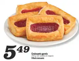 Marché Richelieu Croissants garnis | Filled croissants offer